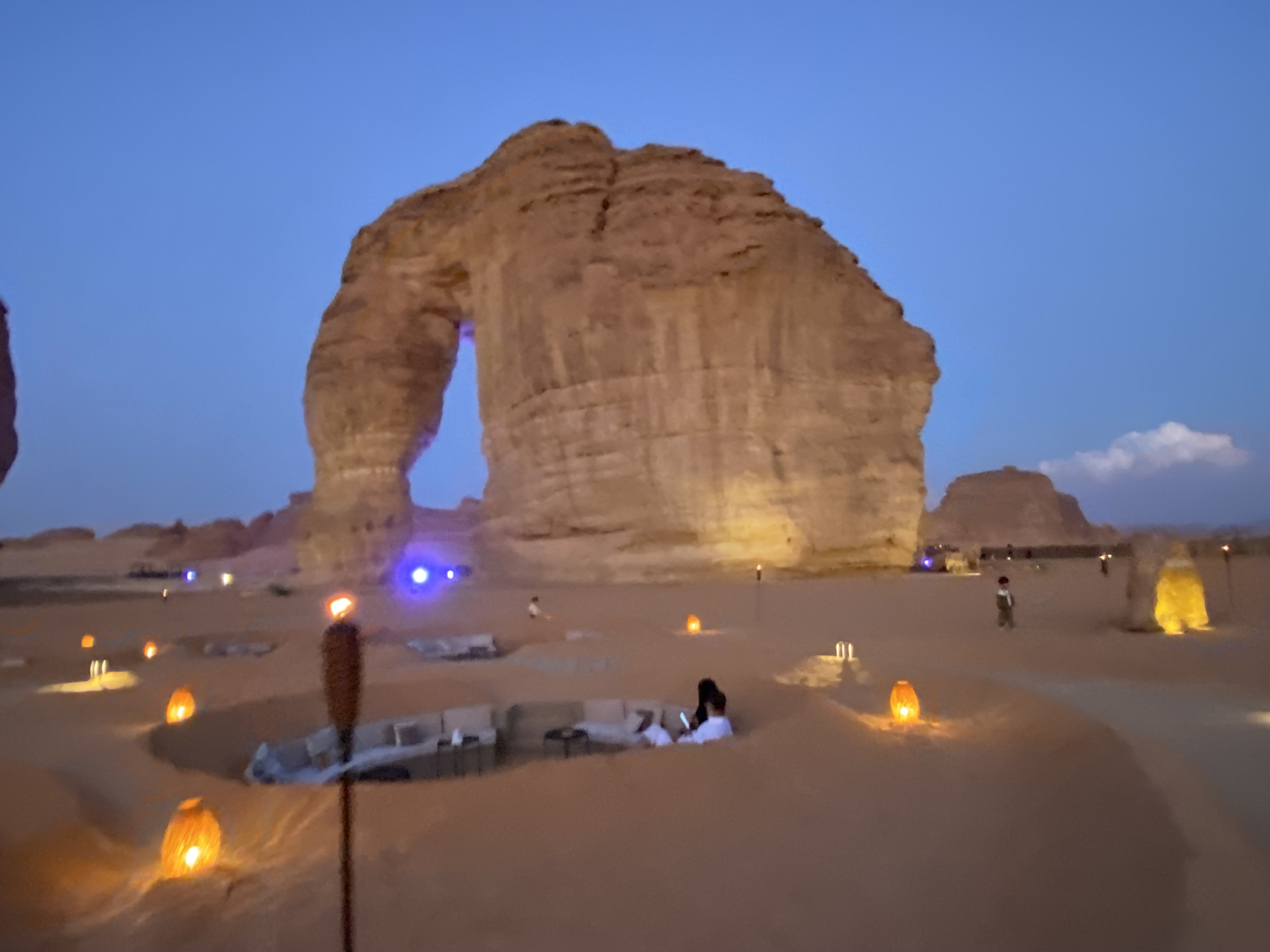 The Elephant at Al Ula